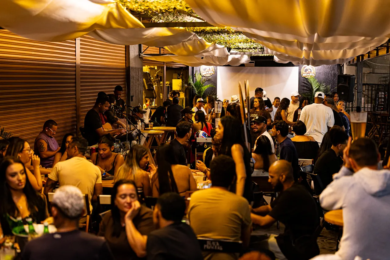 Ambiente do Bar do Jota